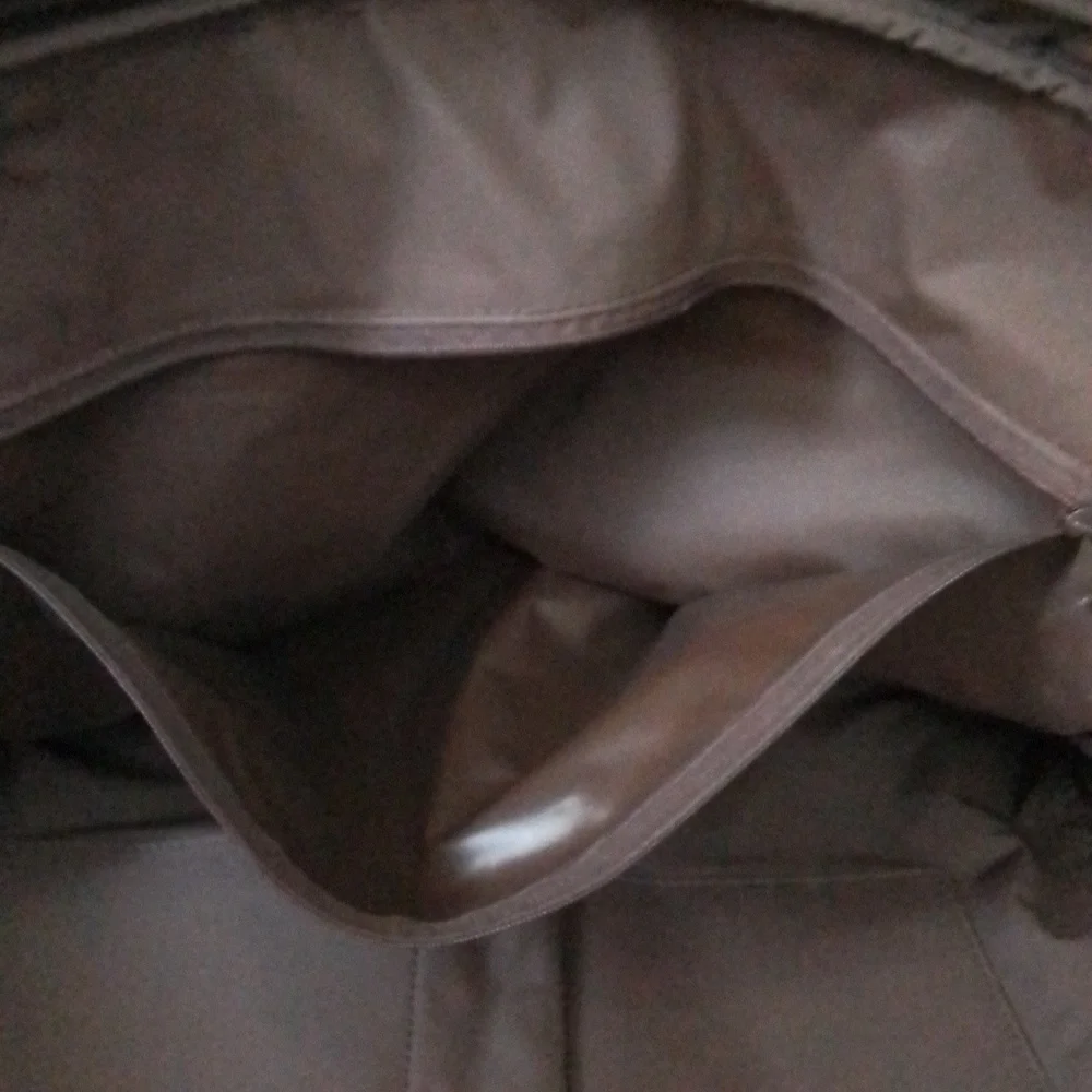 Textured Brown Laptop Bag
